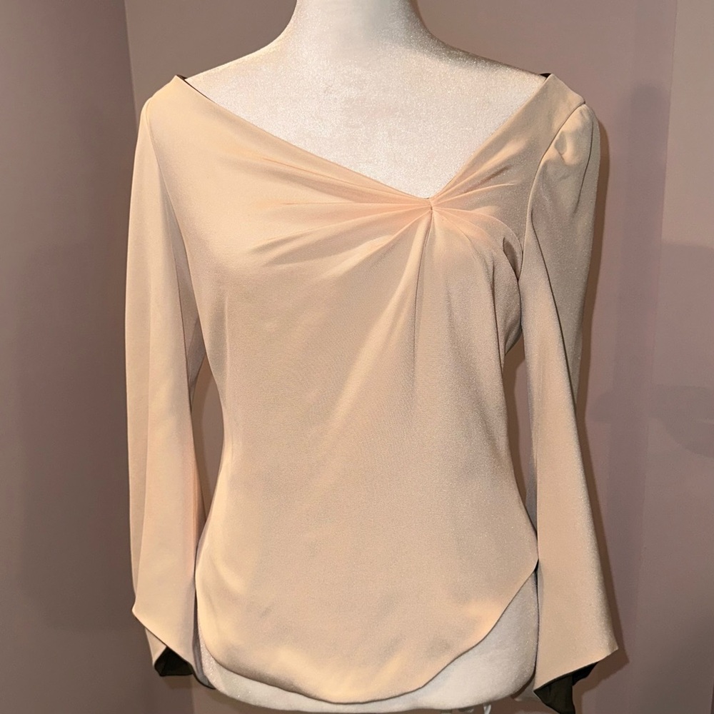 Carolina Herrera Blouse with Elegant Draping